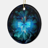 Tempest (blauw) keramisch ornament (Links)