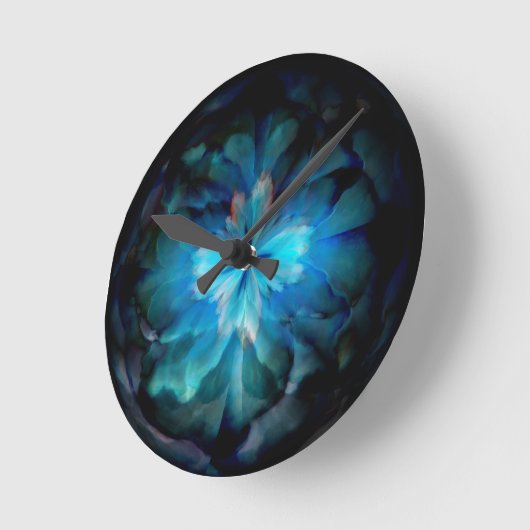 Tempest (blauw) ronde klok (Hoek)