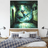 Tempest Canvas Afdruk (Insitu (Slaapkamer))