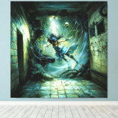 Tempest Canvas Afdruk (Insitu (Houten vloer))