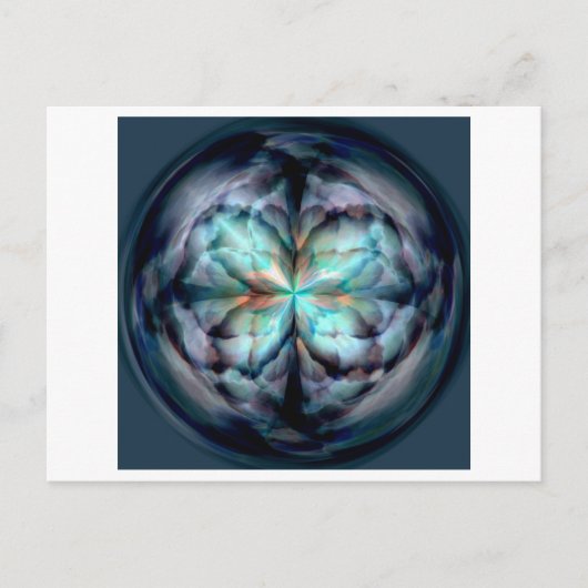 Tempest II (blauw) Briefkaart (Voorkant)