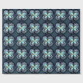 Tempest II (Blauw) Cadeaupapier (Vlak)