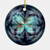 Tempest II (blauw) Keramisch Ornament (Voorkant)