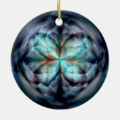 Tempest II (blauw) Keramisch Ornament (Achterkant)