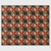 Tempest II (Rood) Cadeaupapier (Vlak)