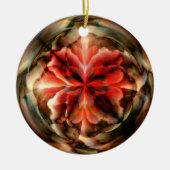 Tempest II (rood) Keramisch Ornament (Voorkant)