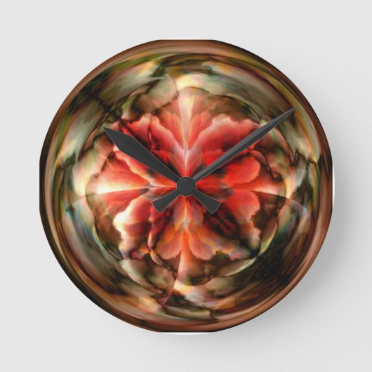 Tempest II (rood) Ronde Klok (Voorkant)