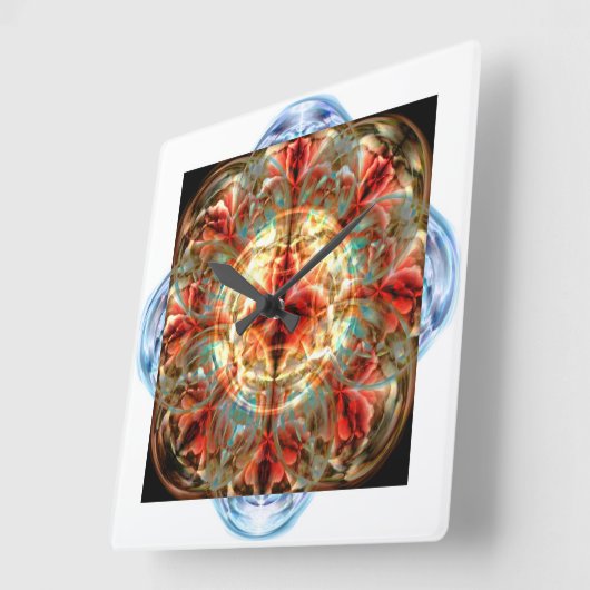 Tempest III Vierkante Klok (Hoek)