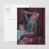 Tempest in een theepot briefkaart (Voorkant / Achterkant)