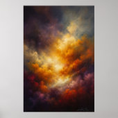 Tempest Lumina Abstract Poster (Voorkant)