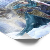 Tempest of Ice Fantasy Art Photo Print Foto Afdruk (Hoek)