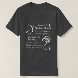Tempest of Shadows beroemd gemaakt door Brenda K D T-shirt