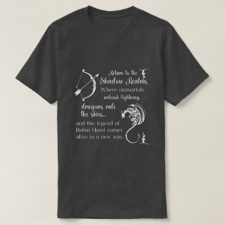 Tempest of Shadows beroemd gemaakt door Brenda K D T-shirt