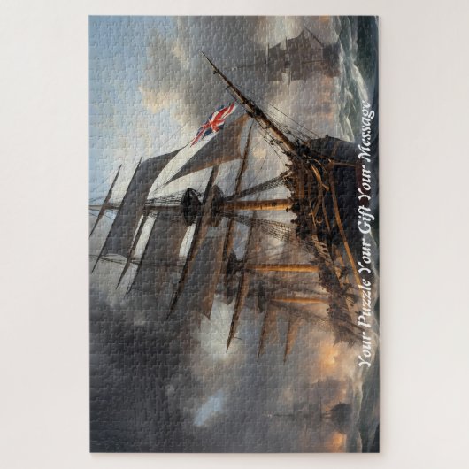 Tempest of Triumph: het tijdperk van zeilen in de  Legpuzzel (Verticaal)