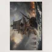 Tempest of Triumph: het tijdperk van zeilen in de  Legpuzzel (Verticaal)