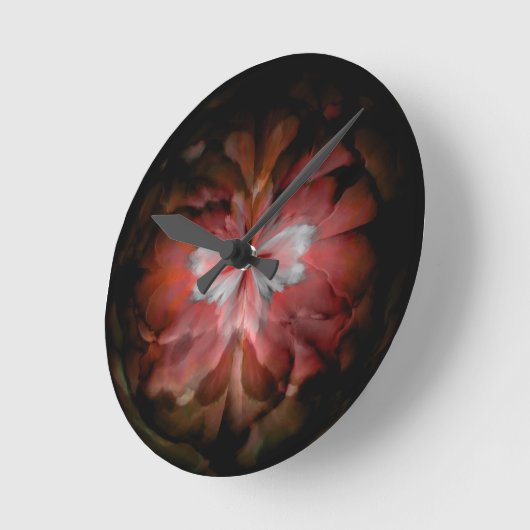 Tempest (rood) ronde klok (Hoek)