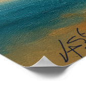 Tempest Serenity Abstract Poster (Hoek)