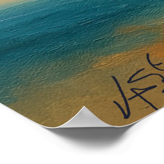 Tempest Serenity Abstract Poster (Hoek)