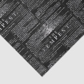 Tempest Shakespeare Play Tissue Paper Tissuepapier (Detail)