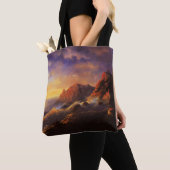 Tempest, Sunset, fijne kunst van Ivan Aivazovsky Tote Bag (Dichtbij)