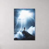 Tempest van de Ziel Canvas Afdruk (Voorkant)