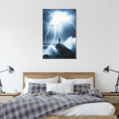 Tempest van de Ziel Canvas Afdruk (Insitu (Slaapkamer))