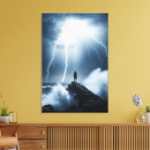 Tempest van de Ziel Canvas Afdruk (Insitu (Woonkamer))