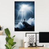 Tempest van de Ziel Poster (Thuiskantoor)
