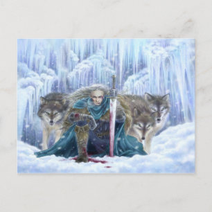 Tempest van Ice Fantasy-Briefkaart Briefkaart