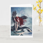 Tempeste-briefkaart Kaart (Gele Bloem)