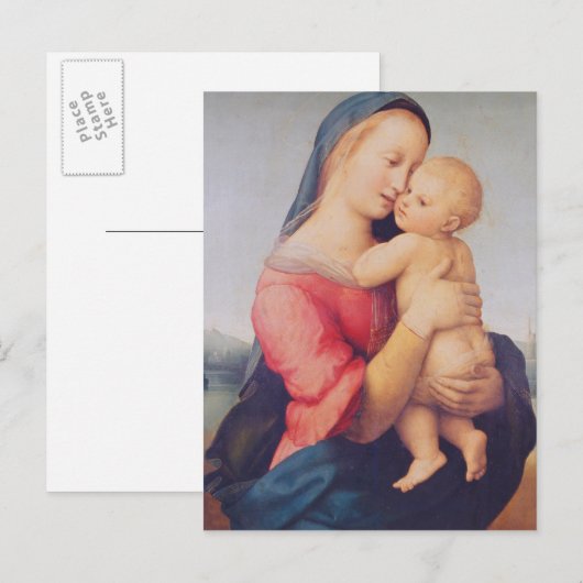 Tempi Madonna, 1508 Briefkaart (Voorkant / Achterkant)