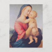 Tempi Madonna, 1508 Briefkaart (Voorkant)