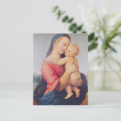Tempi Madonna, 1508 Briefkaart (Staand voorkant)