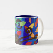 Temping Tweekleurige Koffiemok (Voorkant rechts)