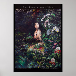 Temping van het schilderen van de Waterverf van he Poster