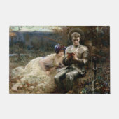 Temping van Sir Percival (Medieval Knight) Deurmat (Voorkant)