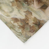 Temping van Sir Percival (Medieval Knight) Fleece Deken (Hoek)