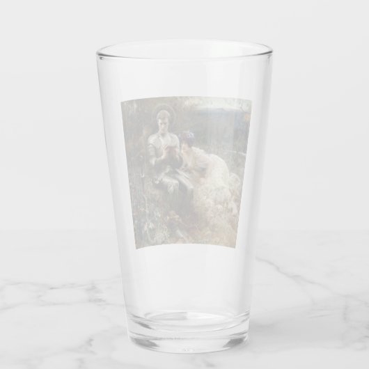 Temping van Sir Percival (Medieval Knight) Glas (Achterkant)