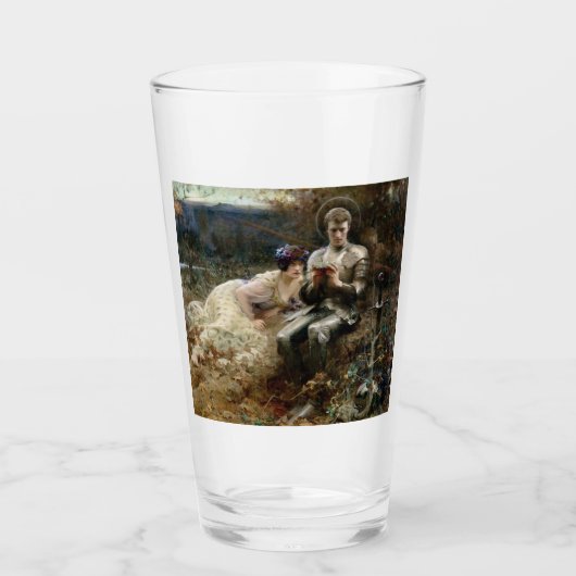 Temping van Sir Percival (Medieval Knight) Glas (Voorkant)