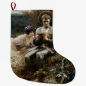 Temping van Sir Percival (Medieval Knight) Grote Kerstsok (Voorkant)