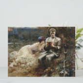 Temping van Sir Percival (Medieval Knight) Kaart (Staand voorkant)