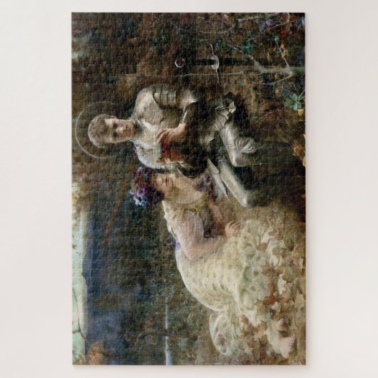 Temping van Sir Percival (Medieval Knight) Legpuzzel (Verticaal)