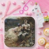 Temping van Sir Percival (Medieval Knight) Papieren Bordje (Feest)