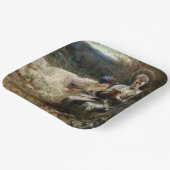 Temping van Sir Percival (Medieval Knight) Papieren Bordje (Gebogen)