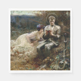 Temping van Sir Percival (Medieval Knight) Servet