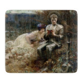 Temping van Sir Percival (Medieval Knight) Snijplank (Voorkant)