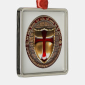 TEMPLAIRE MUNTEN. METALEN ORNAMENT (Rechts)