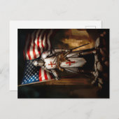 Templar American Knight Briefkaart (Voorkant / Achterkant)