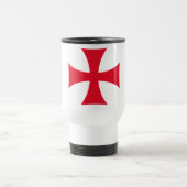 Templar Cross Crusader Travel Mug Reisbeker (Center)