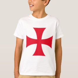Templar Cross Kid's Tee Shirt
